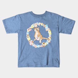 Milk Cat Kids T-Shirt